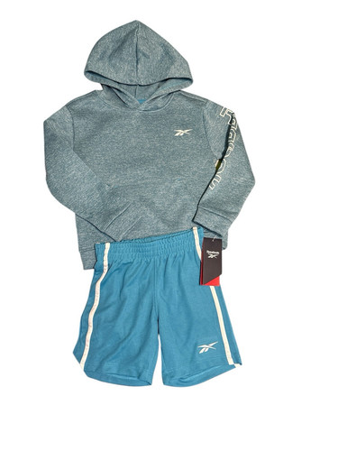 Reebok Boys Catonic PO Mesh Short & Hoodie Set /Size 6