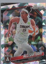 2025 Panini Prizm WNBA #16 Allisha Gray Ice Prizm