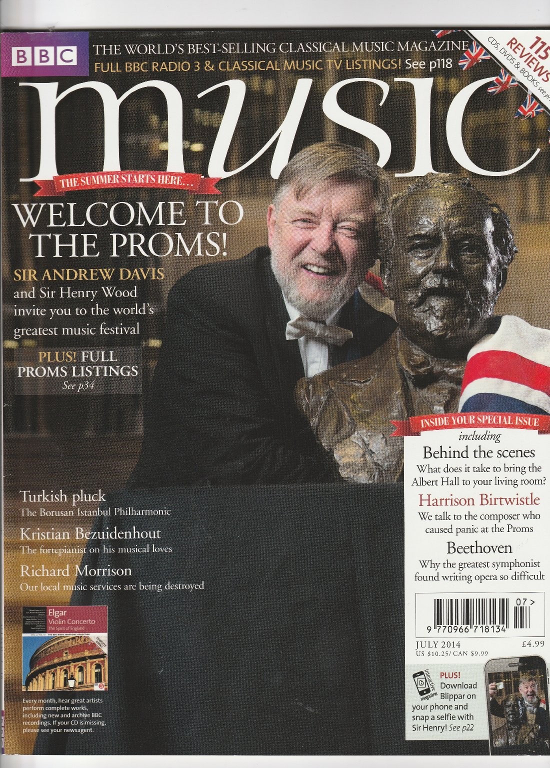 BBC Music Magazine July 2014 Welcome to The Proms Sir Andrew Davis Classical