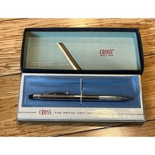 Cross mechanical pencil 3501 chrome w/ Box Silver Colored