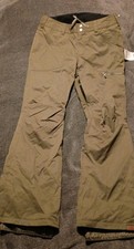 ROXY Ski Snow Snowboard Pants Size Medium Burnt Olive NWT Free Shipping