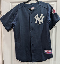 Majestic Size M New York Yankees 100th Anniversary 2003 Baseball Jersey