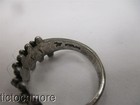 VINTAGE BELL TRADING ZUNI INDIAN NEEDLEPOINT TURQUOISE MAIZE RING STERLING — photo 4