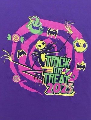 Oogie Boogie Bash Purple T-Shirt 2025 California Adventure Exclusive