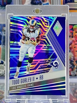2017 Panini Todd Gurley - Purple Holo Parallel SN /149 - Los Angeles Rams