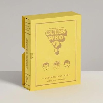 Guess Who Vintage Bücherregal Edition Brettspiel - Brandneu Versiegelt
