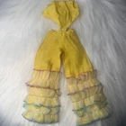 Vintage 1967 Mattel Barbie Mod Era Caribbean Cruise Yellow Jumpsuit #1687 READ