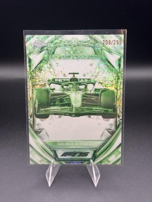 2025 Topps Chrome Formula 1  - George Russell Diamond 75th  D75-27 208/299
