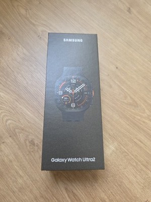 Samsung Galaxy Watch Ultra2 Smartwatch Titan Grau 47mm Silikonarmband SM-L715F!