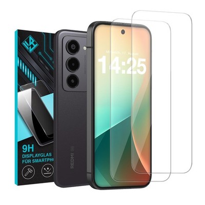 2X 9H Displayglas für Xiaomi Redmi 15 15 5G Panzerfolie Display Schutzglas Glas