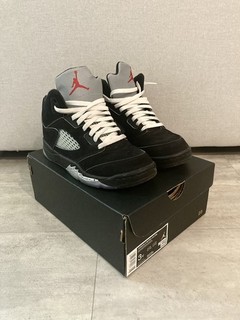 Size 3Y Jordan 5 OG Metallic Silver