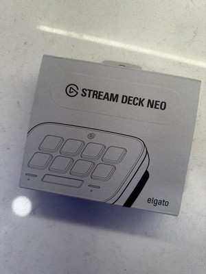 Elgato - Stream Deck Neo - White - Open Box Never Used