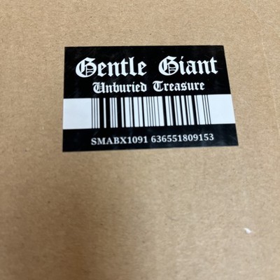 Gentle Giant – Unburied Treasure 限定2000個 GENTLE GIANT Unburied Treasures Madfish CD box set Prog Rock New