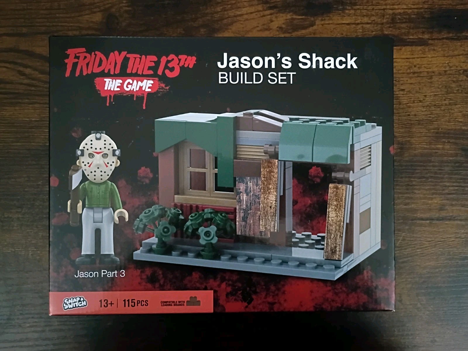 Set di mattoni da costruzione Jason Voorhees