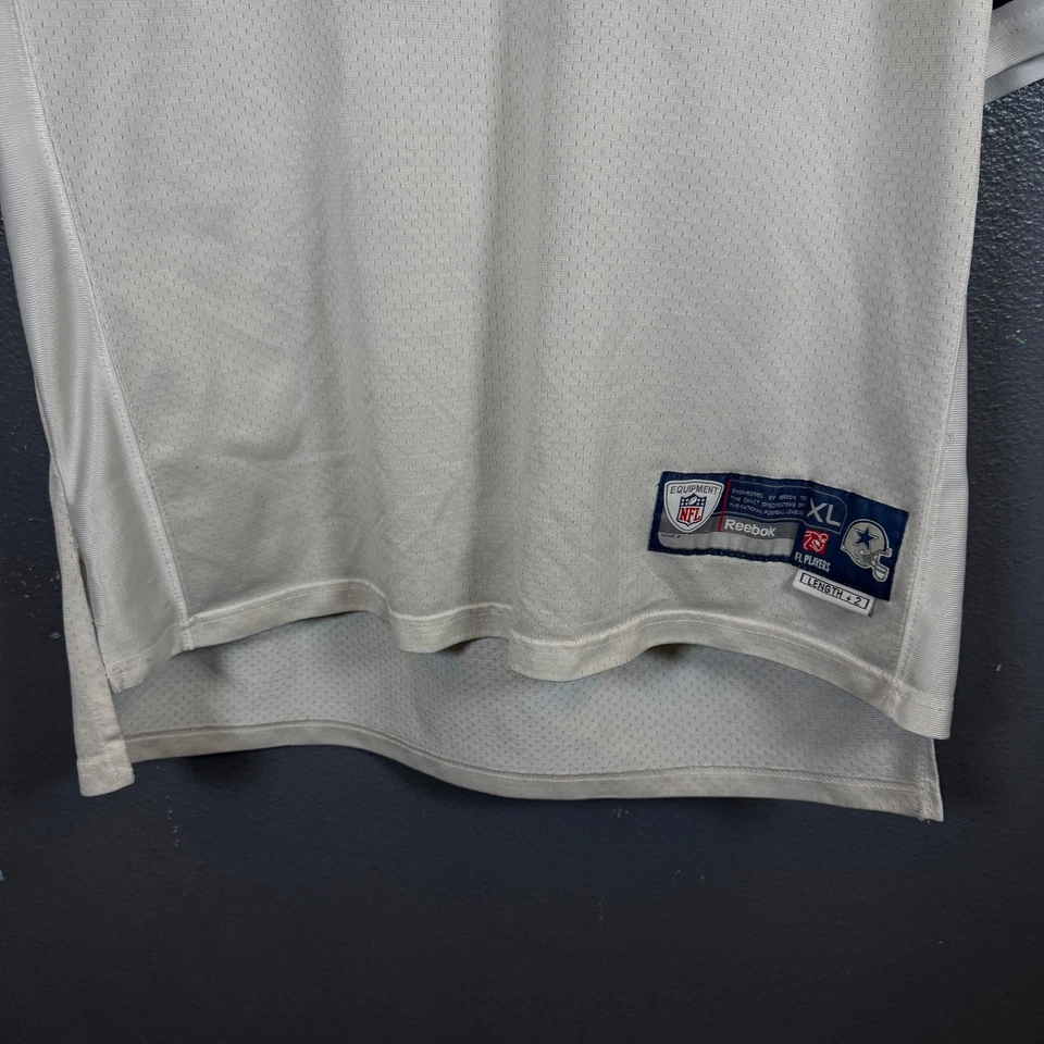 Reebok XL Longitud +2 Hombres Blanco #88 Dez Bryant Dallas Vaquero Camiseta NFL Foto 3 de 4