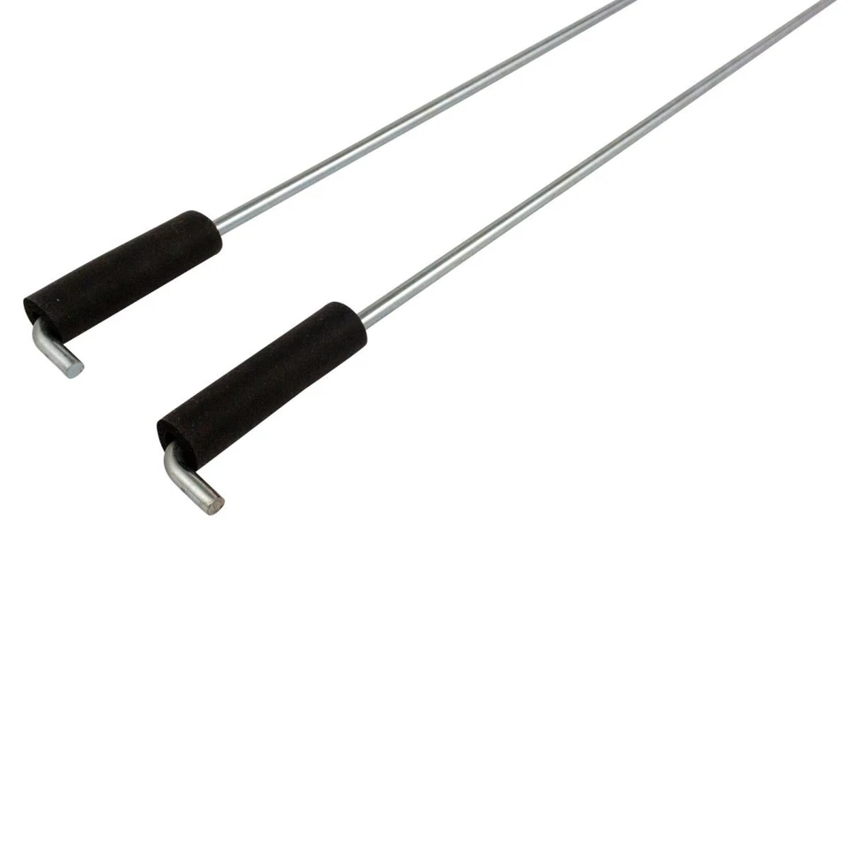 Par de 2 barras de cierre de puerta trasera para camioneta Chevy GMC serie C/K C1500 K1500 nuevo Foto 3 de 3