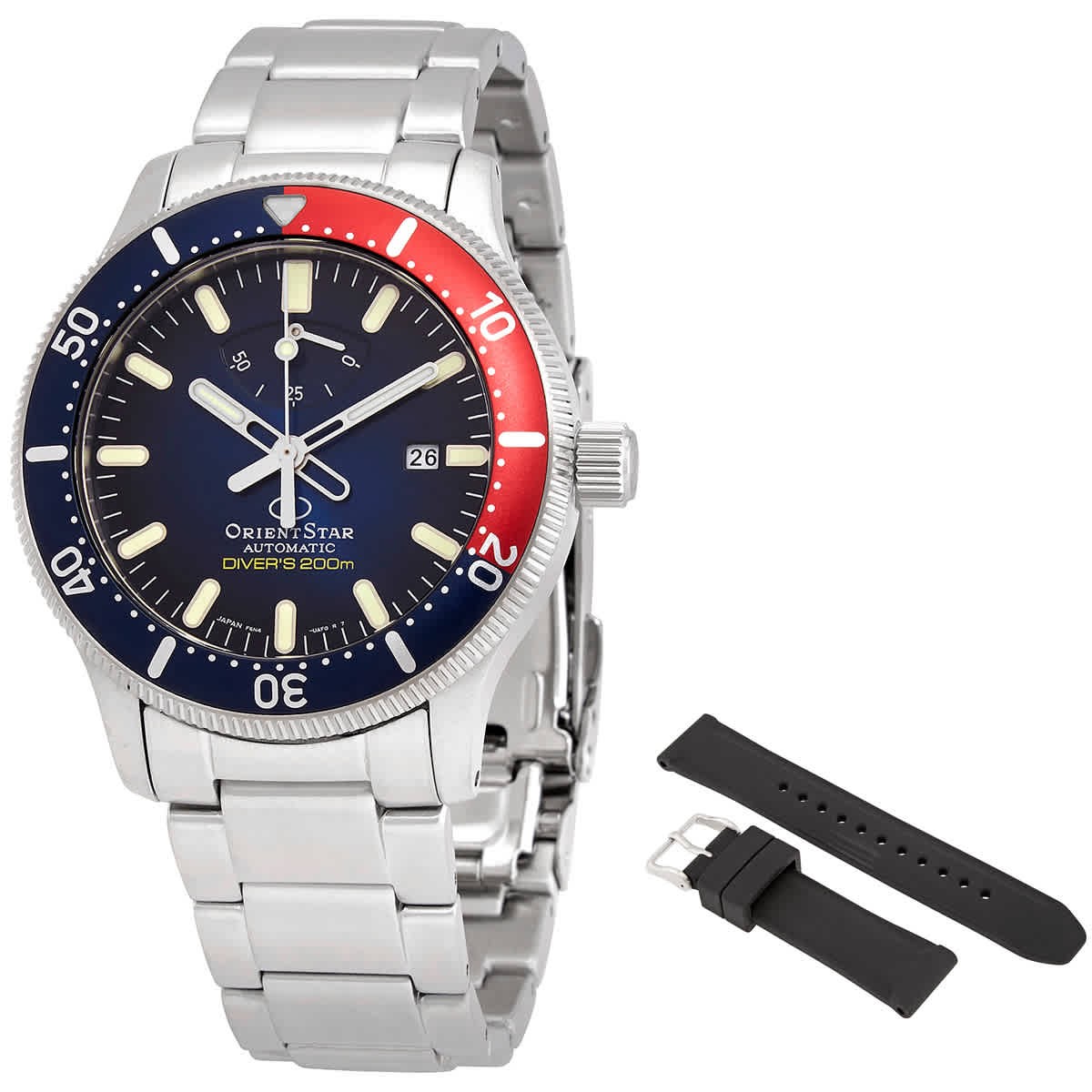 Orient Orient Star Automatic Divers 200 метров Синий циферблат Безель Pepsi Мужские