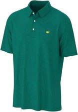 Masters Collection Green Iconic Tournament Logo Performance Golf Polo Large