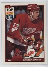 1991-92 Topps Sheldon Kennedy #317 0ac3