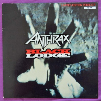 ANTHRAX Black Lodge 1993 LIMITED NUMBERED EDITION 10'' EP Elektra  EX+/MINT- 