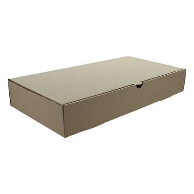 $ 100 x große Fish and Chip Box Kraft 12,2'' x 6,1'' x 2'' Lebensmittelboxen zum Mitnehmen