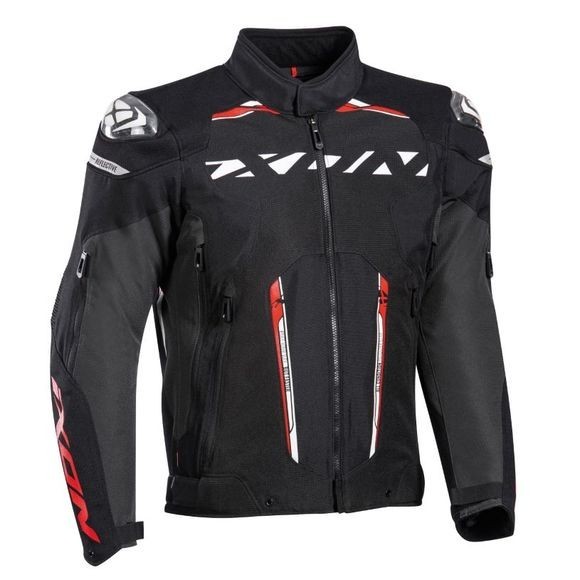 Blouson textile Ixon Blaster veste routiere homme impermeable coquable CE