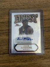 2024-25 Topps Finest Basketball Zach Randolph Refractor Autographs Auto FA-ZR