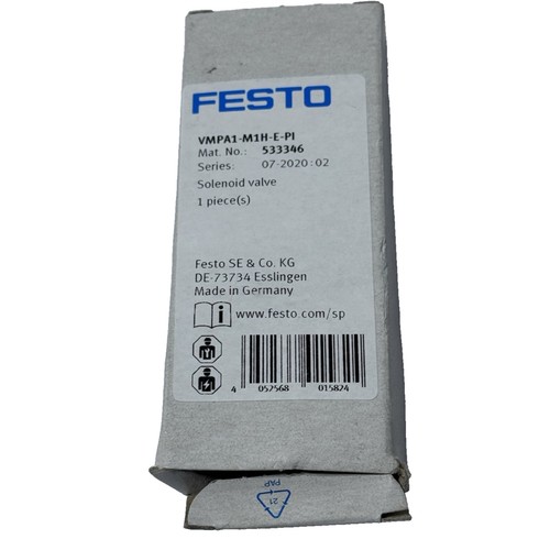 NEU Festo VMPA1-M1H-E-PI 533346 Serie Magnetventil US-Bestand - Bild 2 von 3