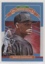 2020 Panini Donruss Optic Retail Carolina Blue & White Prizm Marco Gonzales 1c7