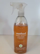 Method  Daily Wood Cleaner  28 Oz spray  Plant -Based, Cleans Grease+   Grime  .