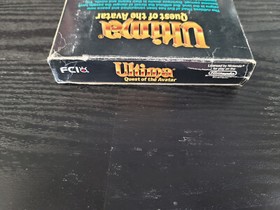 Ultima: Quest of The Avatar Nintendo NES Complete Box CIB Great Shape Map Poster