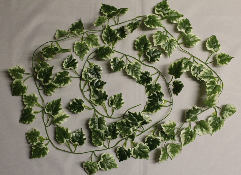 Best Artificial Ghirlanda Di Edera Autunnale - 210 Cm - 80 Foglie - Pianta Finta Strisciante Per Decorazione