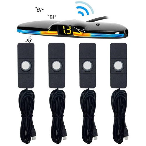 13mm Cars Parking Sensor LED Backlight Display Backup Detector Assistant Kit - Picture 15 of 19
