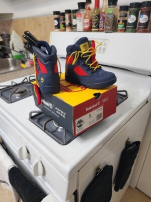 RARE VNDS Timberland Field Boots 6 inch Jimmy Jazz Raekwon Chef Collab Exclusive