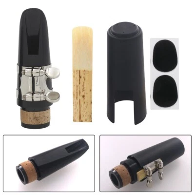 Bb Clarinet Mouthpiece Kit With Ligature Reed Cap Cushion Replacement-Accessorys
