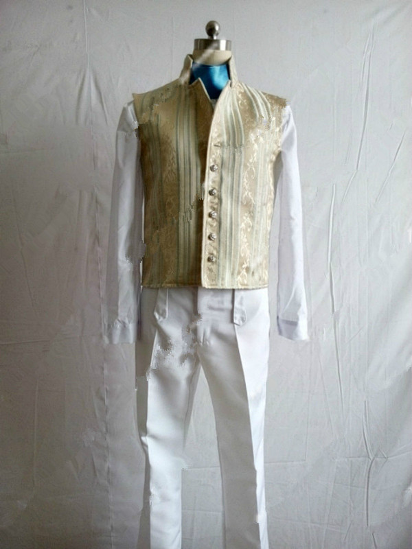 New! Cinderella Movie Prince Charming Richard Madden Cosplay