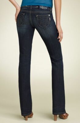 MEK Denim Easton Boot Cut Stretch Jeans Women s 28 X 32 $135 NWT