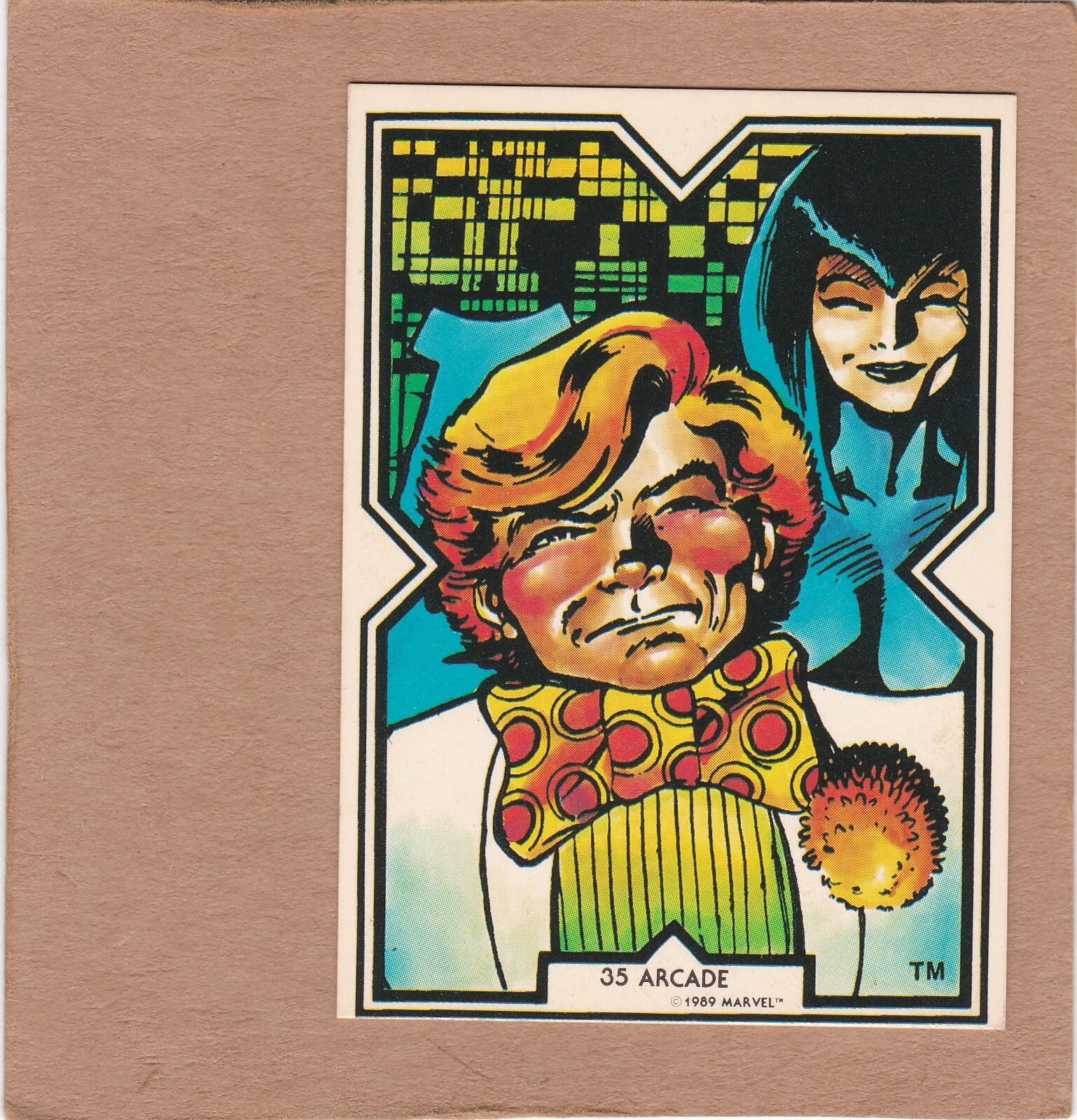 1989 Comic Images Excalibur (Marvel) Arcade #35 EX+ 
