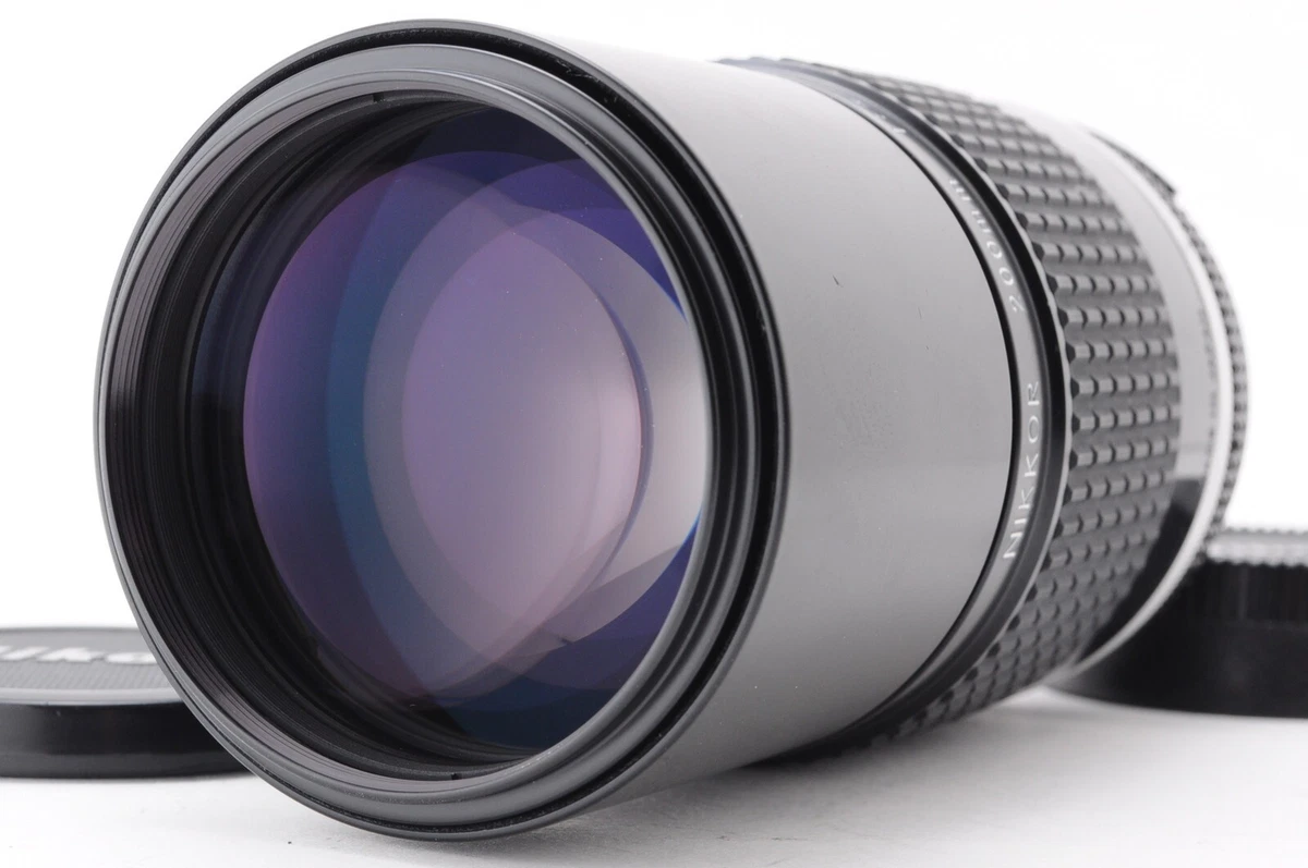 Nikon NIKKOR f/4 Camera Lenses 200mm Focal for sale - eBay