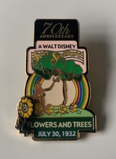 Disney 70th Anniversary Silly Symphony - Flowers and Trees 2002 LE pin!