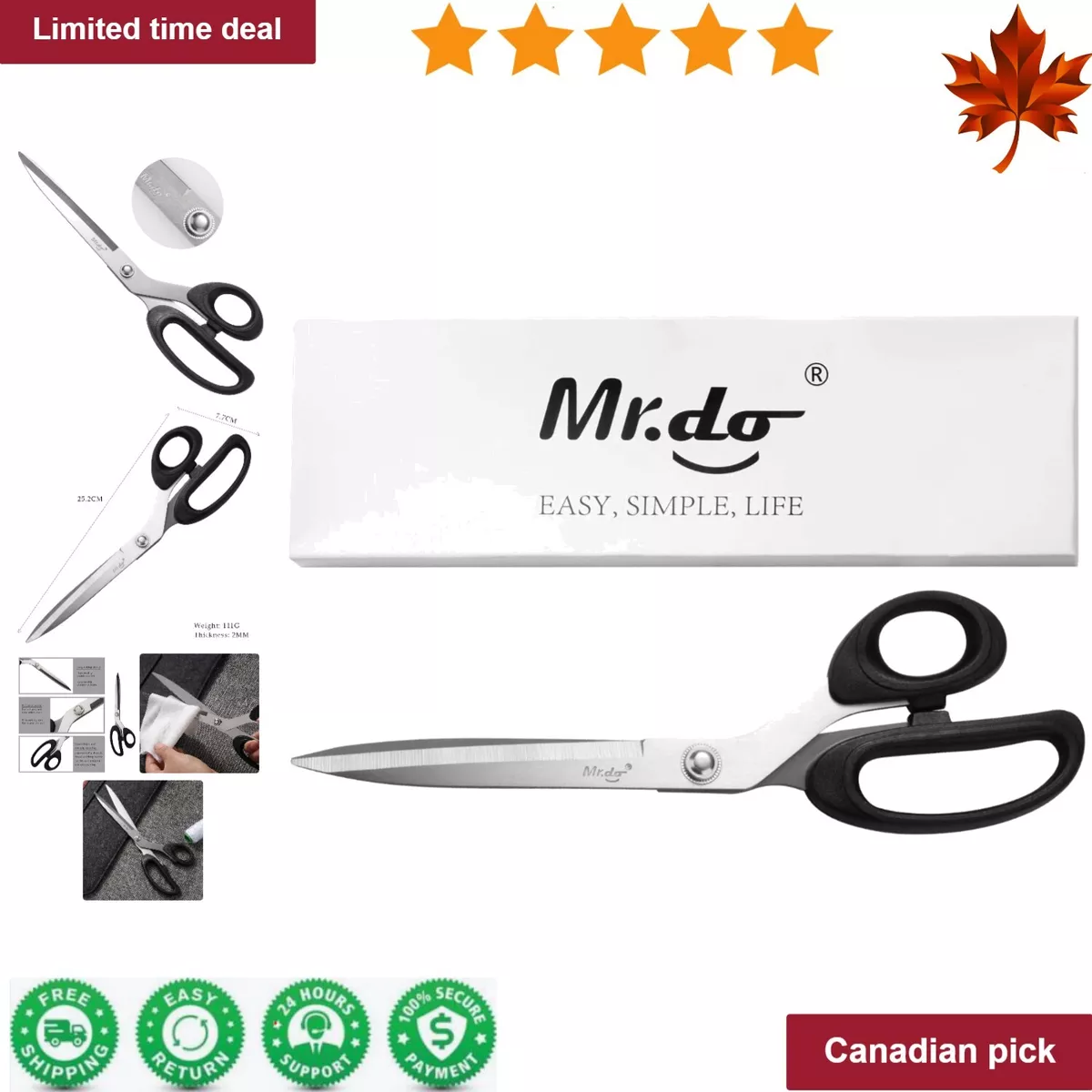 Professional best sale fabric shears