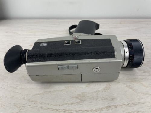 Vivitar 85p Super 8 Movie Camera 8-40mm Zoom Lens / Untested For Parts Repair - Picture 4 of 8