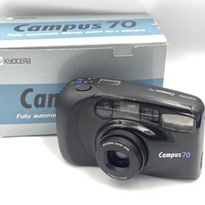 Kyocera Campus 70 COMPACT 35mm FILM CAMERA - Excellent Cond - Film Tested 