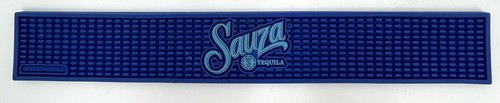 Sauza Flavored Tequila Rubber Bar Rail Runner Spill Mat Heavy Duty 24" X 3.5"