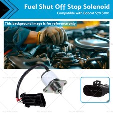 Fuel Shut Off Stop Solenoid 6691313 463 553 Suitable for Bobcat 6670602 7010117