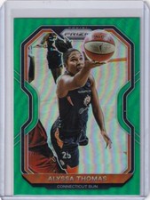 2021 Prizm WNBA Alyssa Thomas #42 Green Prizm Connecticut Sun