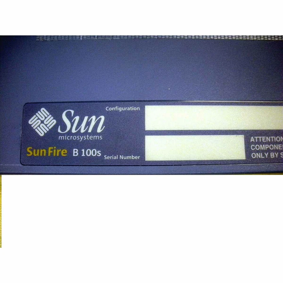 Sun X7501A B100s Blade 540-5078 650MHz 512MB Memory No Hard Drive - Image 3 of 3