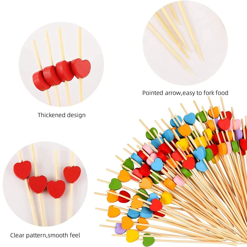 Cocktail Deko 100 Stück Cocktail Set Cocktail Dekoration Cocktail Picks Cockt... - Bild 4 von 4