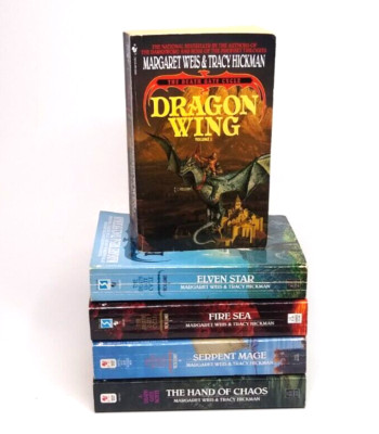 Death Gate Cycle Paperback Series Margaret Weis Tracy Hickman Vol 1-5 Book Set