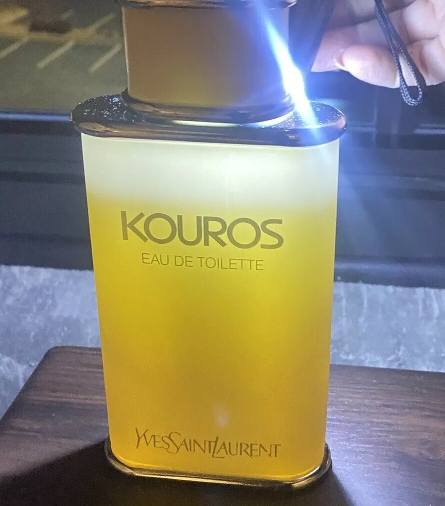 Kouros Yves Saint Laurent 200 ml 6.6oz POUR SPLASH RARE VTG